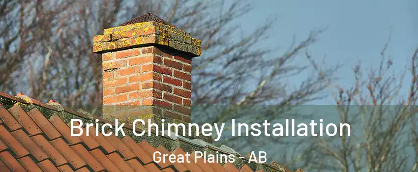  Brick Chimney Installation Great Plains - AB