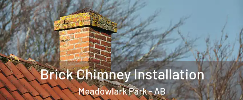  Brick Chimney Installation Meadowlark Park - AB