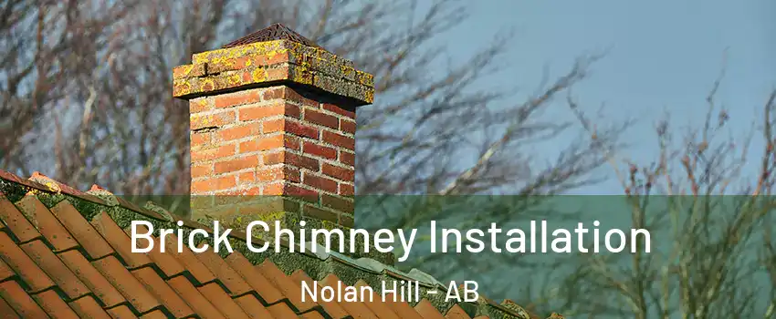  Brick Chimney Installation Nolan Hill - AB