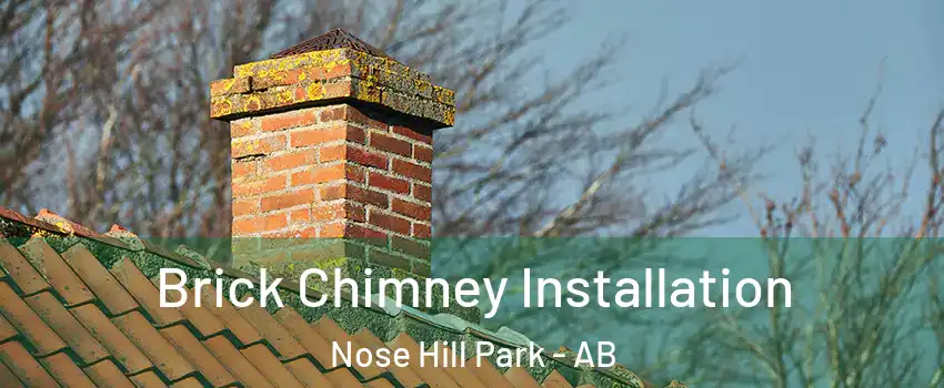  Brick Chimney Installation Nose Hill Park - AB