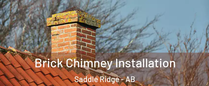  Brick Chimney Installation Saddle Ridge - AB