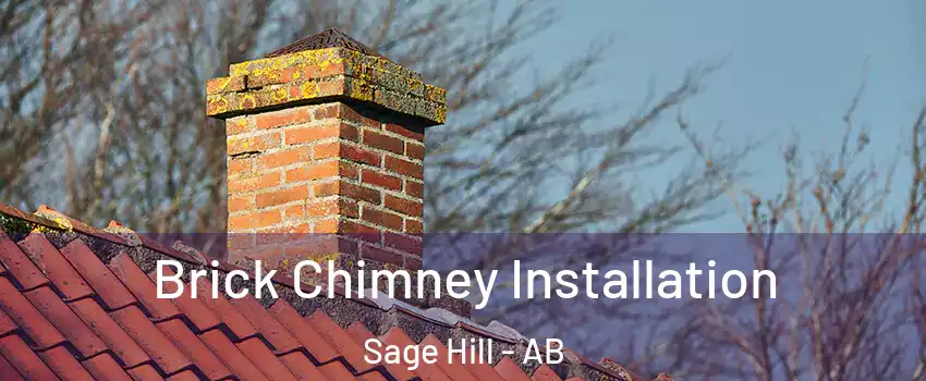  Brick Chimney Installation Sage Hill - AB