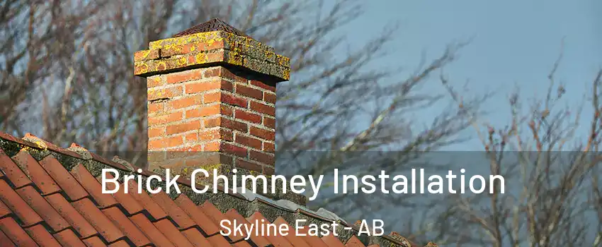  Brick Chimney Installation Skyline East - AB