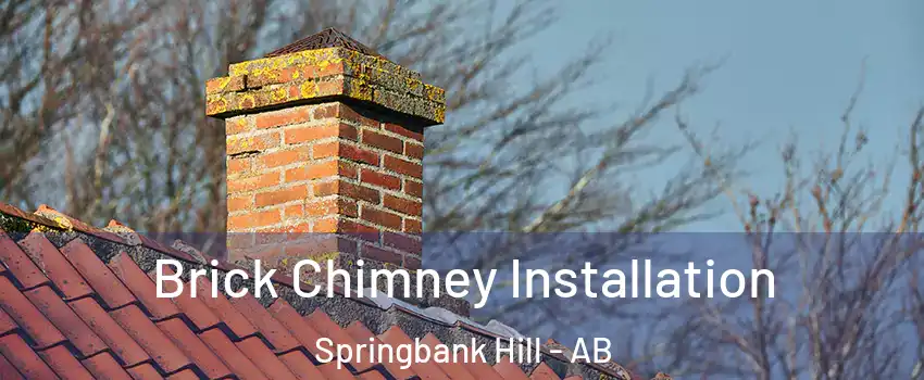  Brick Chimney Installation Springbank Hill - AB