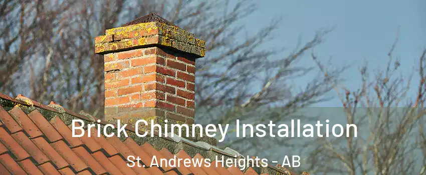  Brick Chimney Installation St. Andrews Heights - AB