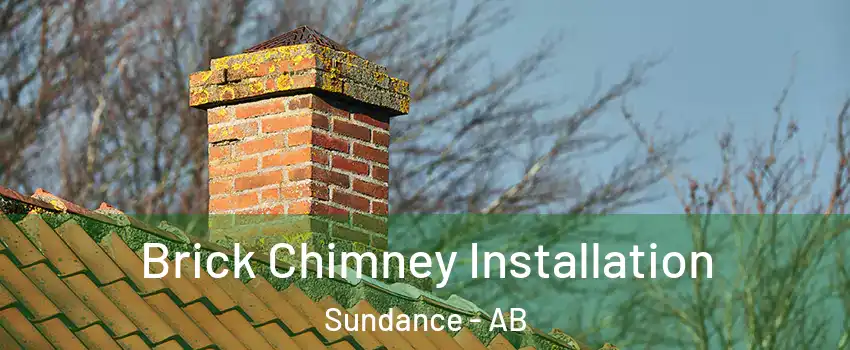  Brick Chimney Installation Sundance - AB