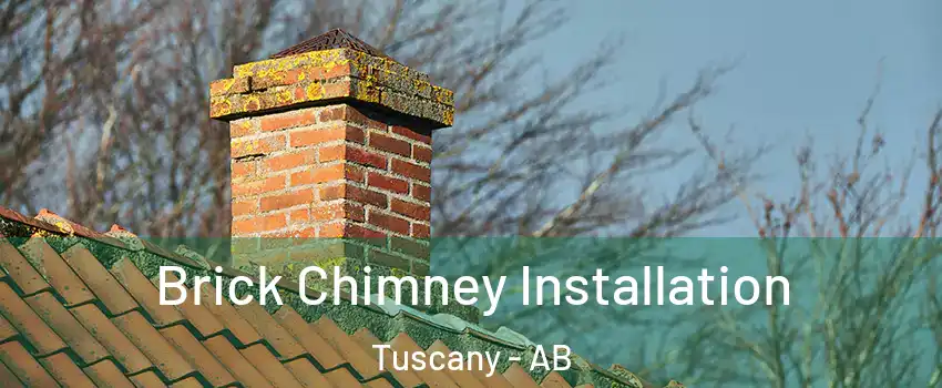 Brick Chimney Installation Tuscany - AB
