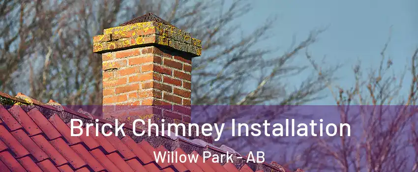  Brick Chimney Installation Willow Park - AB