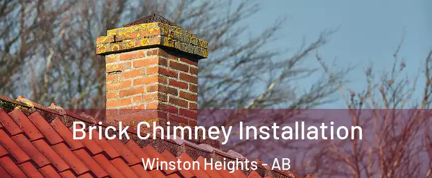  Brick Chimney Installation Winston Heights - AB
