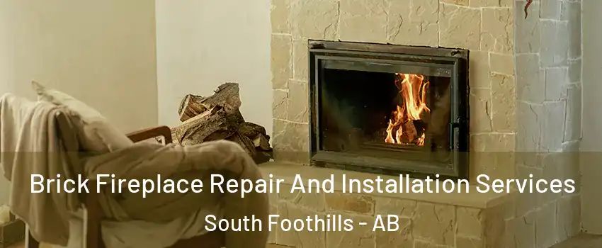  Brick Fireplace Repair And Installation Services South Foothills - AB
