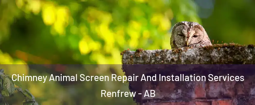  Chimney Animal Screen Repair And Installation Services Renfrew - AB