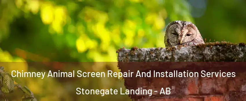  Chimney Animal Screen Repair And Installation Services Stonegate Landing - AB