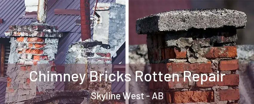  Chimney Bricks Rotten Repair Skyline West - AB