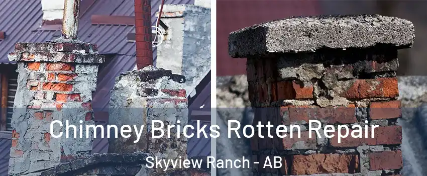  Chimney Bricks Rotten Repair Skyview Ranch - AB