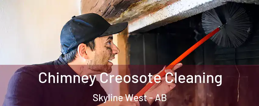  Chimney Creosote Cleaning Skyline West - AB