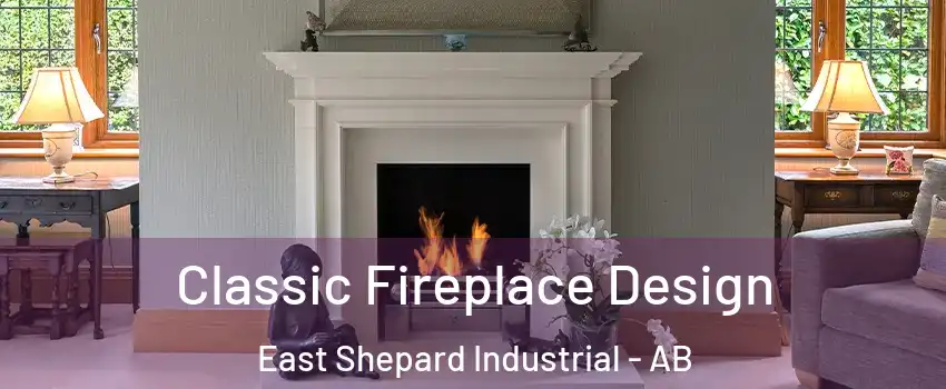  Classic Fireplace Design East Shepard Industrial - AB