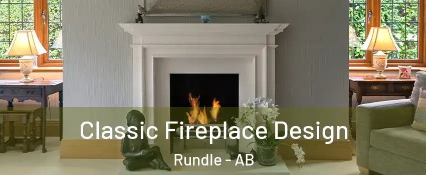 Classic Fireplace Design Rundle - AB