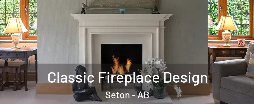  Classic Fireplace Design Seton - AB