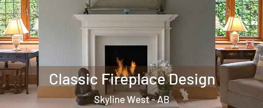 Classic Fireplace Design Skyline West - AB