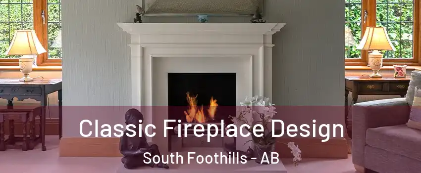  Classic Fireplace Design South Foothills - AB
