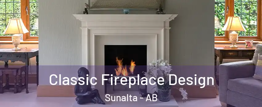  Classic Fireplace Design Sunalta - AB