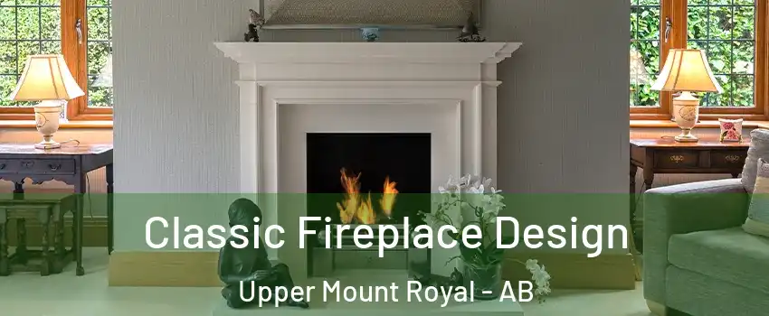 Classic Fireplace Design Upper Mount Royal - AB