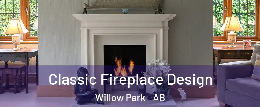  Classic Fireplace Design Willow Park - AB
