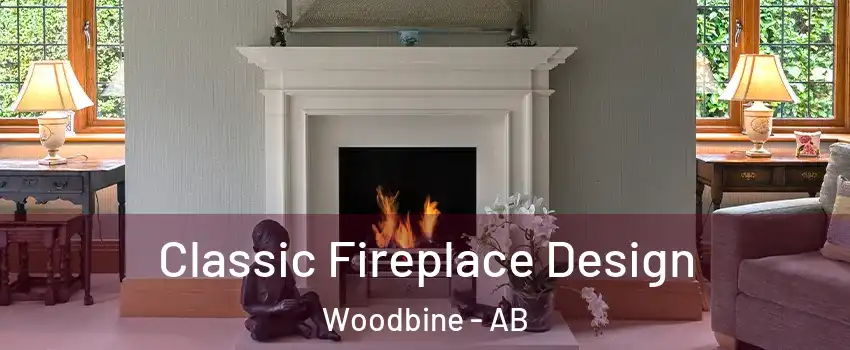  Classic Fireplace Design Woodbine - AB