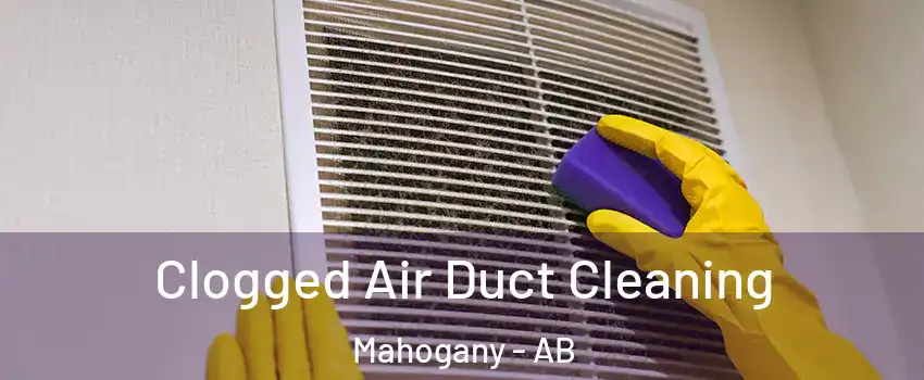  Clogged Air Duct Cleaning Mahogany - AB
