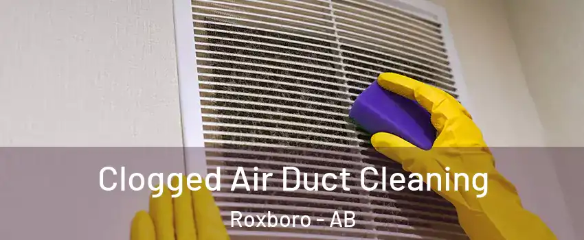  Clogged Air Duct Cleaning Roxboro - AB