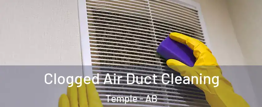  Clogged Air Duct Cleaning Temple - AB