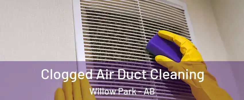  Clogged Air Duct Cleaning Willow Park - AB