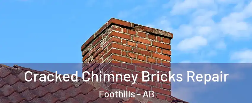 Cracked Chimney Bricks Repair Foothills - AB