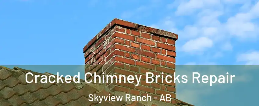  Cracked Chimney Bricks Repair Skyview Ranch - AB