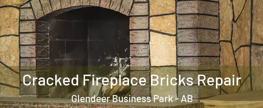  Cracked Fireplace Bricks Repair Glendeer Business Park - AB
