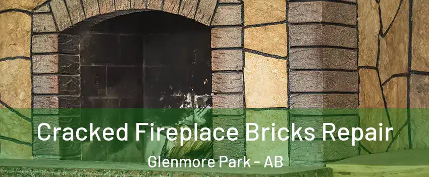  Cracked Fireplace Bricks Repair Glenmore Park - AB