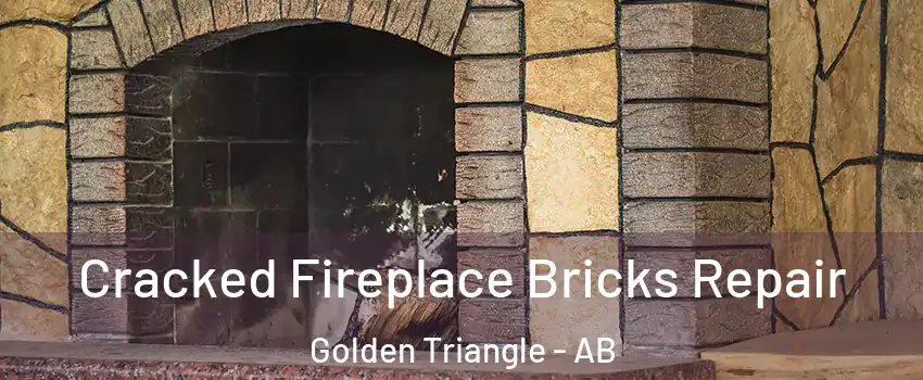  Cracked Fireplace Bricks Repair Golden Triangle - AB