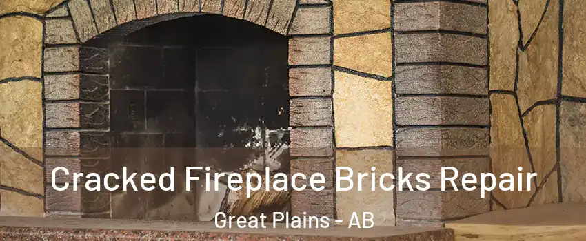  Cracked Fireplace Bricks Repair Great Plains - AB