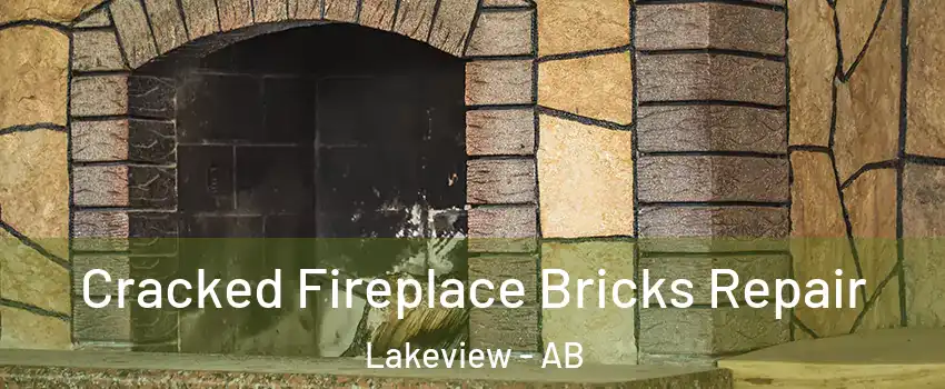  Cracked Fireplace Bricks Repair Lakeview - AB