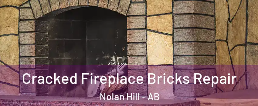  Cracked Fireplace Bricks Repair Nolan Hill - AB