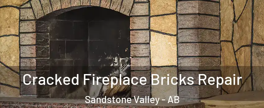  Cracked Fireplace Bricks Repair Sandstone Valley - AB