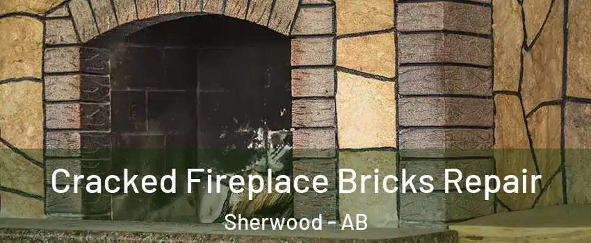  Cracked Fireplace Bricks Repair Sherwood - AB