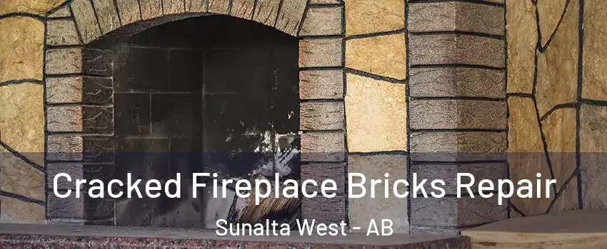  Cracked Fireplace Bricks Repair Sunalta West - AB