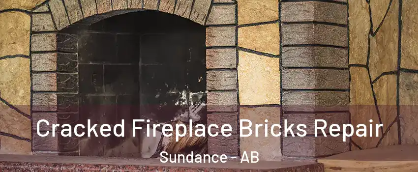  Cracked Fireplace Bricks Repair Sundance - AB