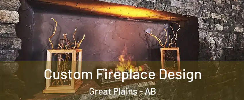  Custom Fireplace Design Great Plains - AB