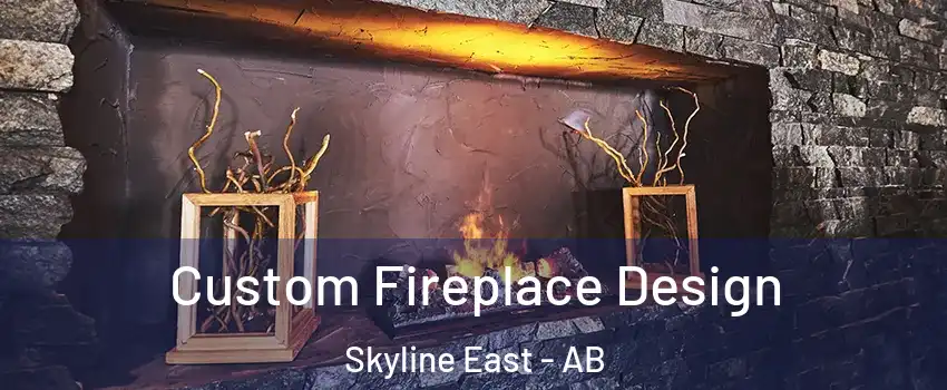  Custom Fireplace Design Skyline East - AB