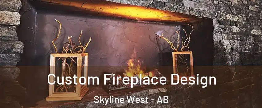  Custom Fireplace Design Skyline West - AB