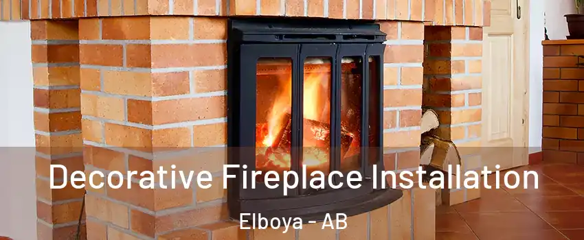  Decorative Fireplace Installation Elboya - AB