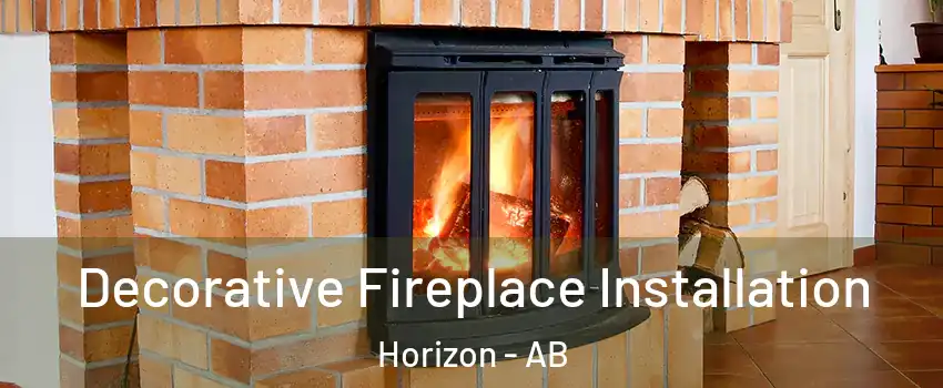  Decorative Fireplace Installation Horizon - AB