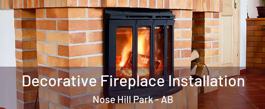  Decorative Fireplace Installation Nose Hill Park - AB